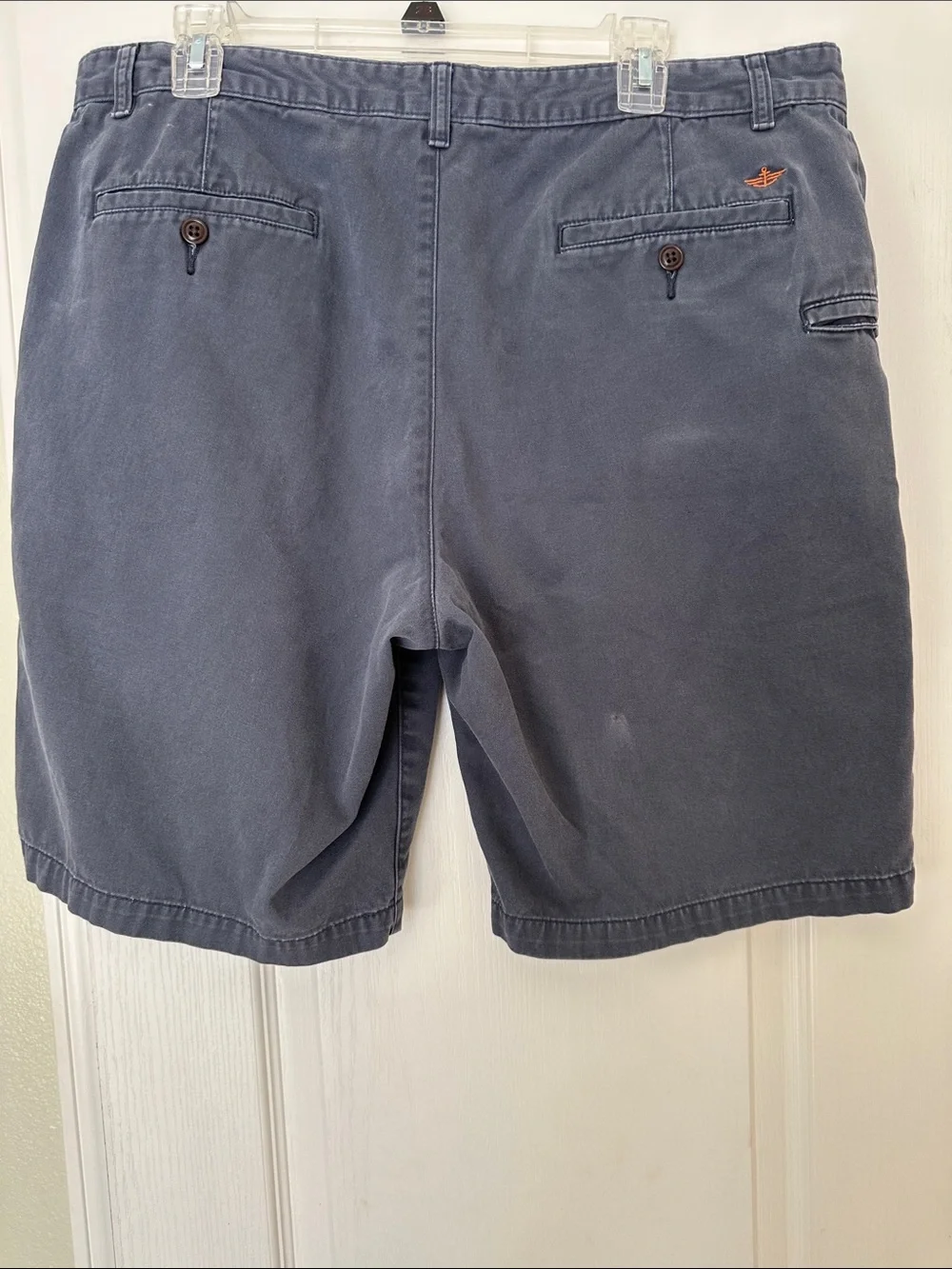 Dockers Men's Flat-Front Shorts - Slate Blue